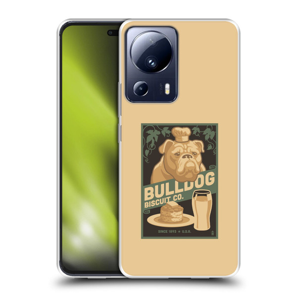 Lantern Press Dog Collection Bulldog Soft Gel Case for Xiaomi 13 Lite 5G