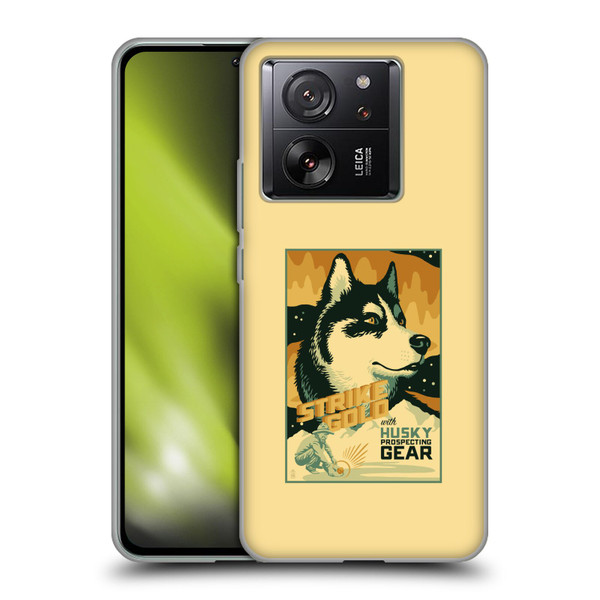 Lantern Press Dog Collection Husky Soft Gel Case for Xiaomi 13T 5G / 13T Pro 5G