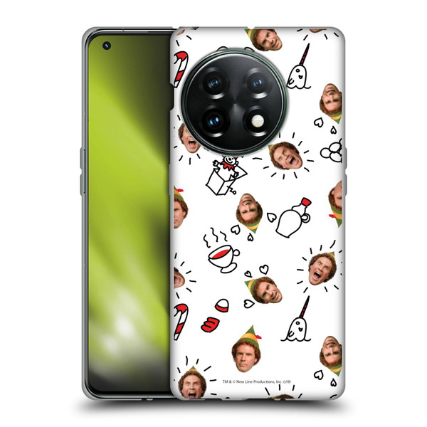 Elf Movie Graphics 2 Buddy Face Pattern Soft Gel Case for OnePlus 11 5G