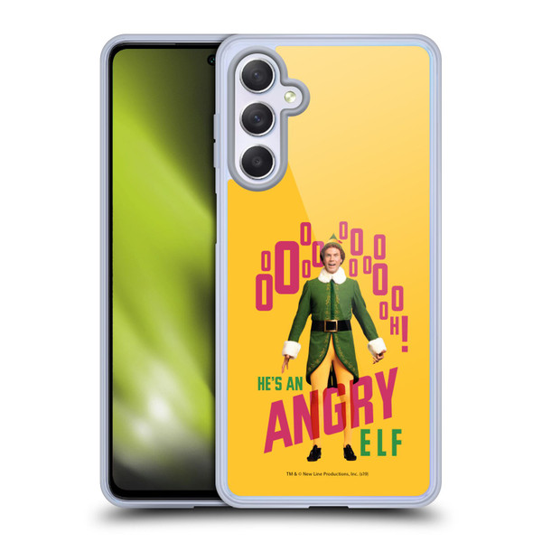 Elf Movie Graphics 2 Angry Elf Soft Gel Case for Samsung Galaxy M54 5G