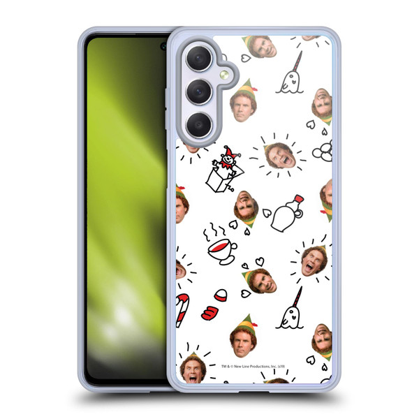 Elf Movie Graphics 2 Buddy Face Pattern Soft Gel Case for Samsung Galaxy M54 5G