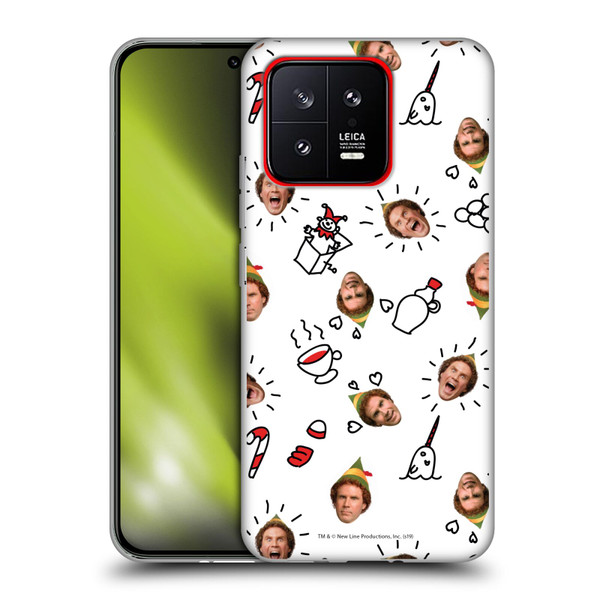 Elf Movie Graphics 2 Buddy Face Pattern Soft Gel Case for Xiaomi 13 5G