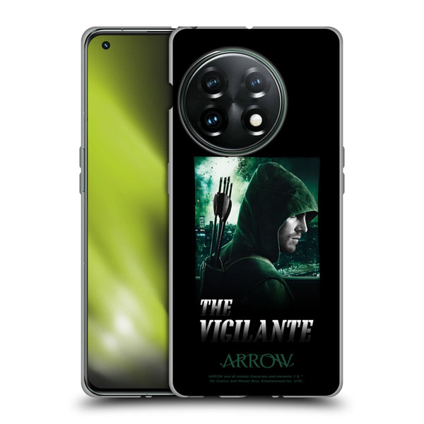 Arrow TV Series Graphics The Vigilante Soft Gel Case for OnePlus 11 5G
