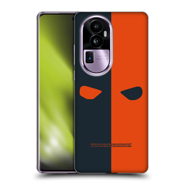 Arrow TV Series Graphics Deathstroke Soft Gel Case for OPPO Reno10 Pro+