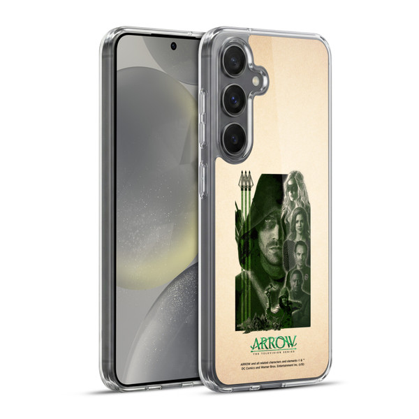 Arrow TV Series Graphics Team Soft Gel Case for Samsung Galaxy S24+ 5G & MagSafe