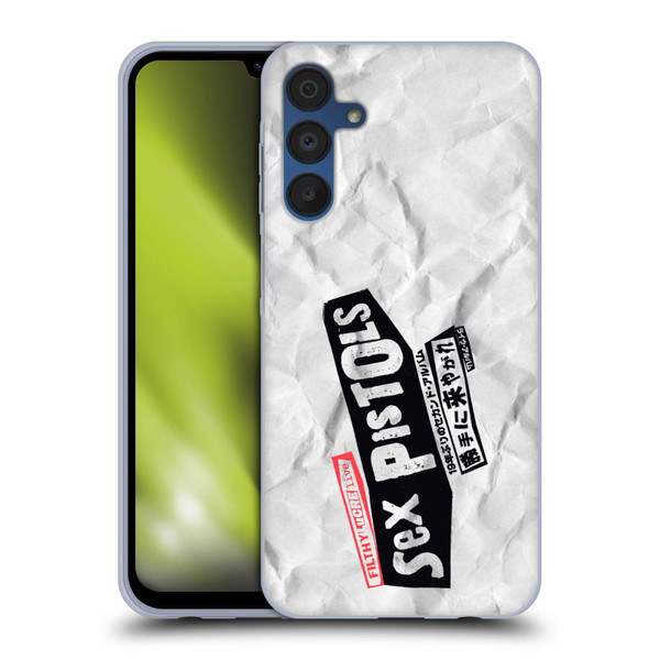 Sex Pistols Band Art Filthy Lucre Live Soft Gel Case for Samsung Galaxy A15