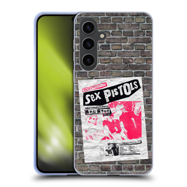 Sex Pistols Band Art Filthy Lucre Japan Soft Gel Case for Samsung Galaxy S24+ 5G