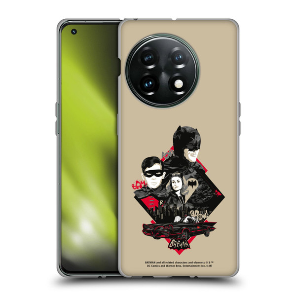 Batman TV Series Graphics Trio Soft Gel Case for OnePlus 11 5G