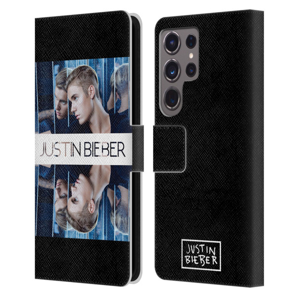 Justin Bieber Purpose Mirrored Leather Book Wallet Case Cover For Samsung Galaxy S24 Ultra 5G