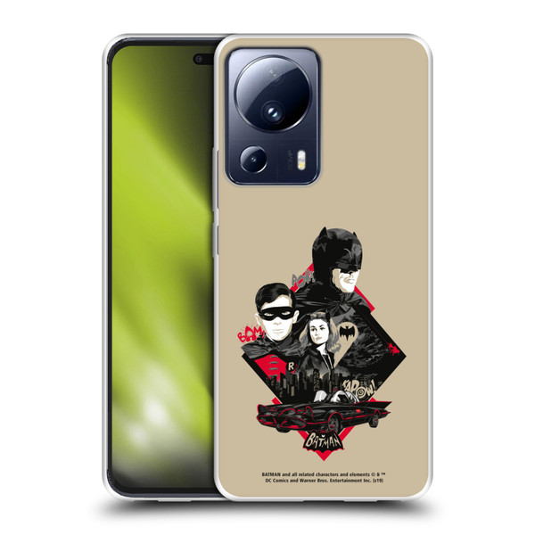 Batman TV Series Graphics Trio Soft Gel Case for Xiaomi 13 Lite 5G
