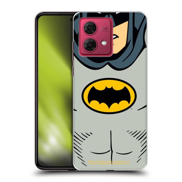 Batman TV Series Logos Costume Soft Gel Case for Motorola Moto G84 5G
