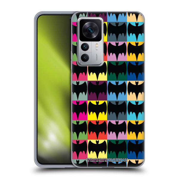 Batman TV Series Logos Patterns Soft Gel Case for Xiaomi 12T 5G / 12T Pro 5G / Redmi K50 Ultra 5G