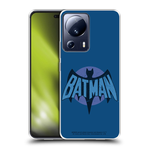 Batman TV Series Logos Distressed Look Soft Gel Case for Xiaomi 13 Lite 5G