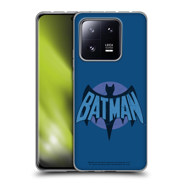 Batman TV Series Logos Distressed Look Soft Gel Case for Xiaomi 13 Pro 5G