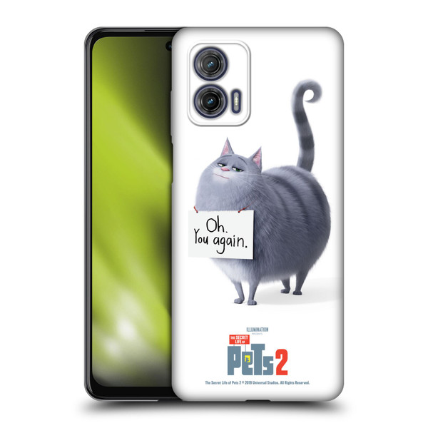 The Secret Life of Pets 2 Character Posters Chloe Cat Soft Gel Case for Motorola Moto G73 5G
