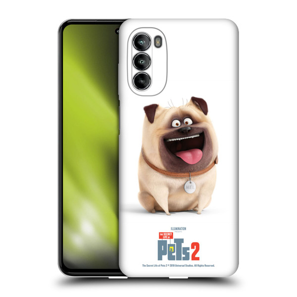 The Secret Life of Pets 2 Character Posters Mel Pug Dog Soft Gel Case for Motorola Moto G82 5G