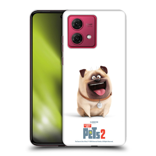 The Secret Life of Pets 2 Character Posters Mel Pug Dog Soft Gel Case for Motorola Moto G84 5G