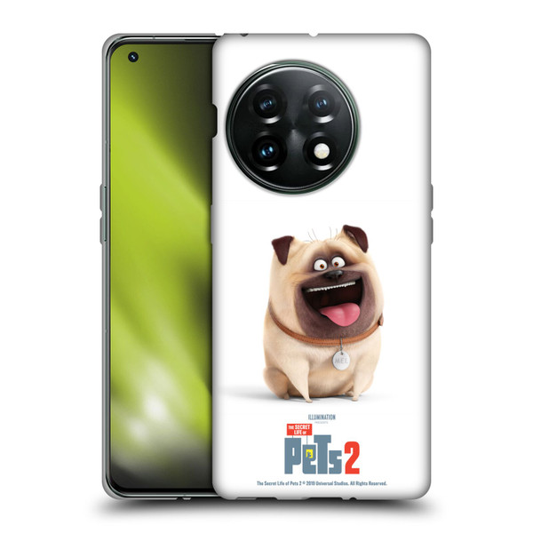 The Secret Life of Pets 2 Character Posters Mel Pug Dog Soft Gel Case for OnePlus 11 5G