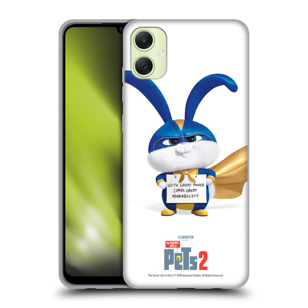 The Secret Life of Pets 2 Character Posters Snowball Rabbit Bunny Soft Gel Case for Samsung Galaxy A05