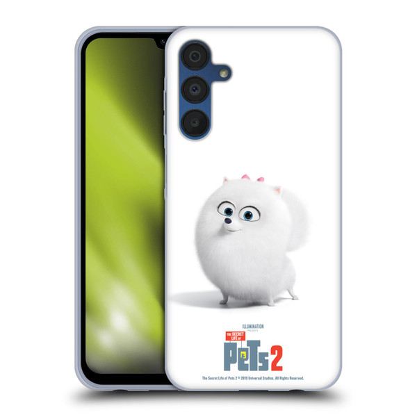 The Secret Life of Pets 2 Character Posters Gidget Pomeranian Dog Soft Gel Case for Samsung Galaxy A15