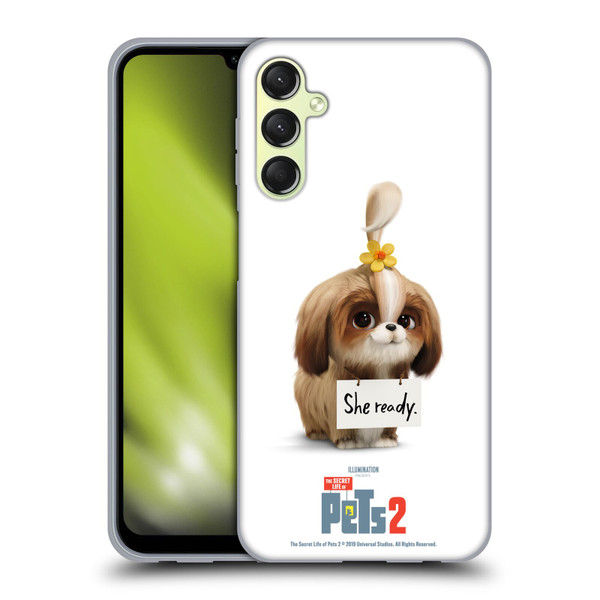 The Secret Life of Pets 2 Character Posters Daisy Shi Tzu Dog Soft Gel Case for Samsung Galaxy A24 4G / Galaxy M34 5G