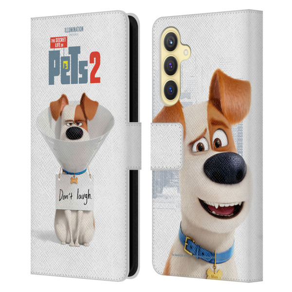 The Secret Life of Pets 2 Character Posters Max Jack Russell Dog Leather Book Wallet Case Cover For Samsung Galaxy S23 FE 5G