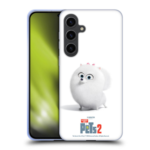 The Secret Life of Pets 2 Character Posters Gidget Pomeranian Dog Soft Gel Case for Samsung Galaxy S24+ 5G