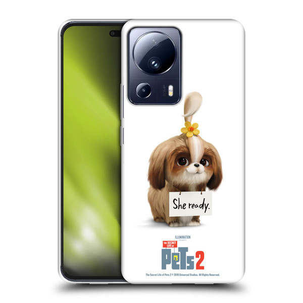The Secret Life of Pets 2 Character Posters Daisy Shi Tzu Dog Soft Gel Case for Xiaomi 13 Lite 5G