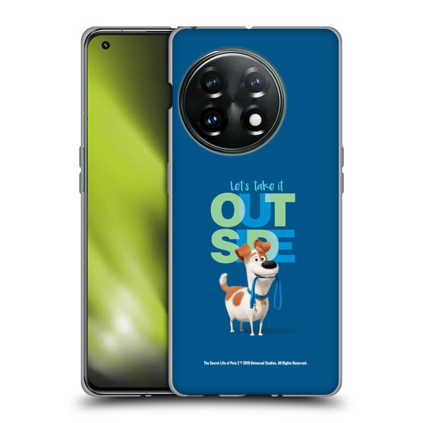 The Secret Life of Pets 2 II For Pet's Sake Max Dog Leash Soft Gel Case for OnePlus 11 5G
