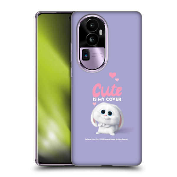 The Secret Life of Pets 2 II For Pet's Sake Snowball Rabbit Bunny Cute Soft Gel Case for OPPO Reno10 Pro+