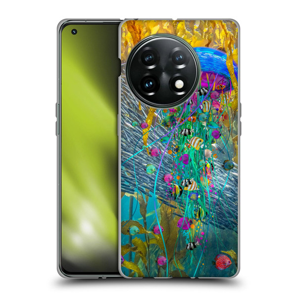 Dave Loblaw Jellyfish Jellyfish Kelp Field Soft Gel Case for OnePlus 11 5G