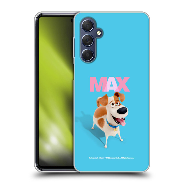 The Secret Life of Pets 2 II For Pet's Sake Max Dog Soft Gel Case for Samsung Galaxy M54 5G