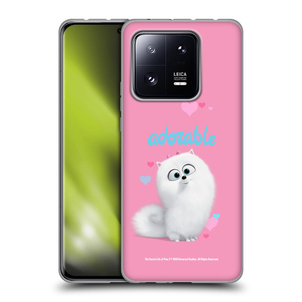 The Secret Life of Pets 2 II For Pet's Sake Gidget Pomeranian Dog Soft Gel Case for Xiaomi 13 Pro 5G
