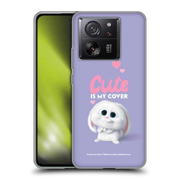 The Secret Life of Pets 2 II For Pet's Sake Snowball Rabbit Bunny Cute Soft Gel Case for Xiaomi 13T 5G / 13T Pro 5G