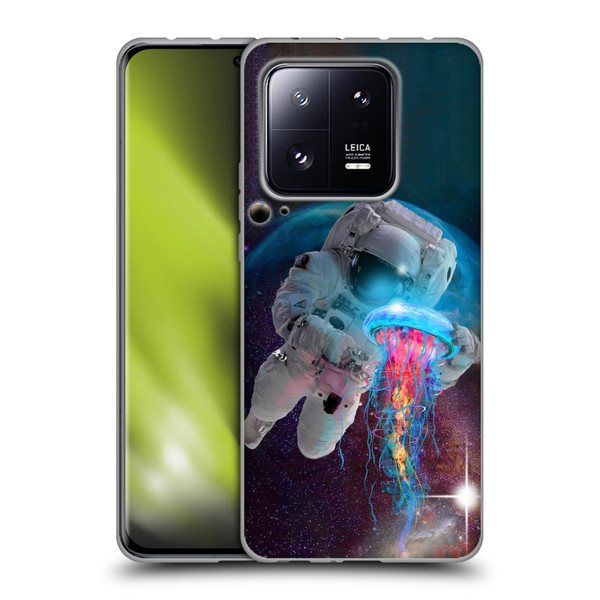 Dave Loblaw Jellyfish Astronaut And Jellyfish Soft Gel Case for Xiaomi 13 Pro 5G