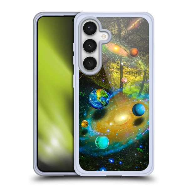 Dave Loblaw Sci-Fi And Surreal Universal Forest Soft Gel Case for Samsung Galaxy S24 5G