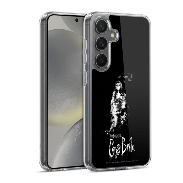 Corpse Bride Key Art Emily Splatters Soft Gel Case for Samsung Galaxy S24 5G & MagSafe