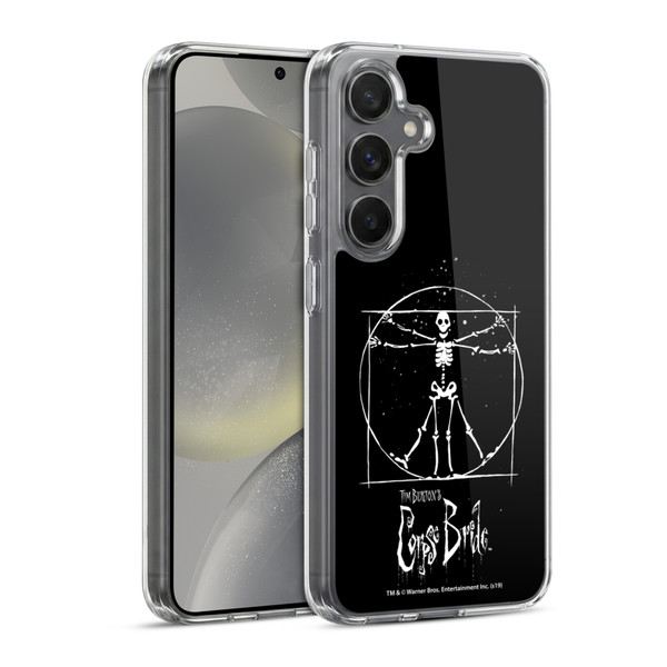 Corpse Bride Key Art Vitruvian Skeleton Soft Gel Case for Samsung Galaxy S24 5G & MagSafe