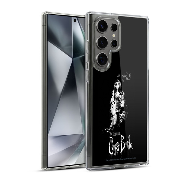 Corpse Bride Key Art Emily Splatters Soft Gel Case for Samsung Galaxy S24 Ultra 5G & MagSafe