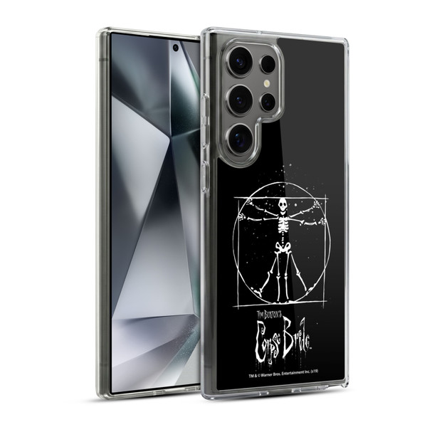 Corpse Bride Key Art Vitruvian Skeleton Soft Gel Case for Samsung Galaxy S24 Ultra 5G & MagSafe