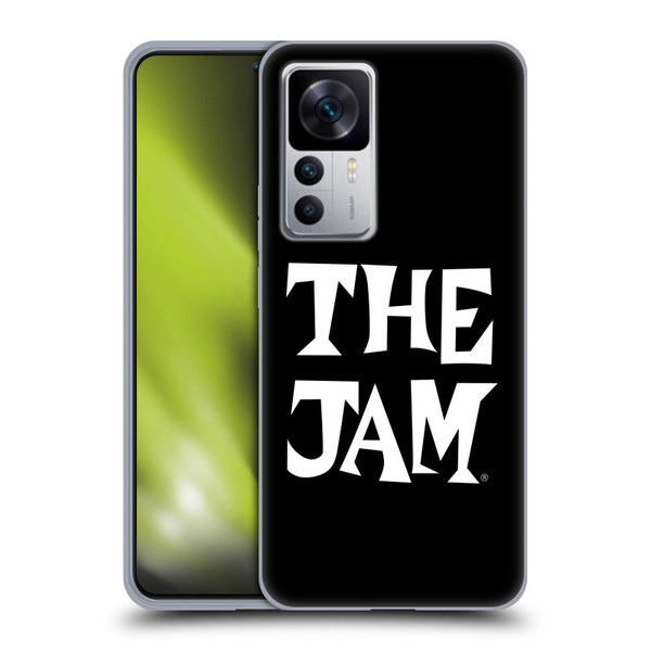 The Jam Key Art Black White Logo Soft Gel Case for Xiaomi 12T 5G / 12T Pro 5G / Redmi K50 Ultra 5G
