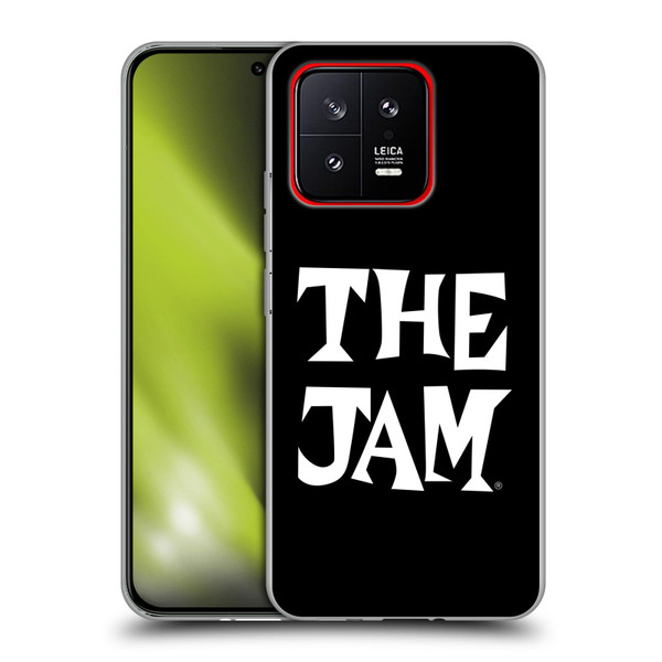 The Jam Key Art Black White Logo Soft Gel Case for Xiaomi 13 5G