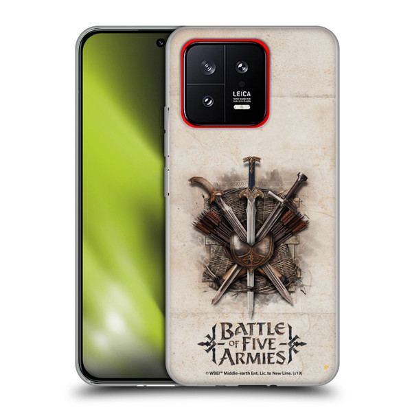 The Hobbit The Battle of the Five Armies Graphics Battle Swords Soft Gel Case for Xiaomi 13 5G