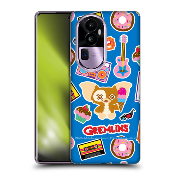 Gremlins Graphics Sticker Print Soft Gel Case for OPPO Reno10 Pro+