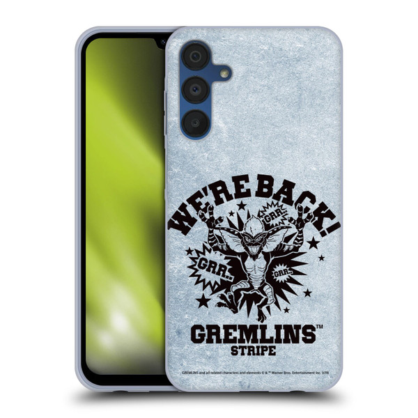 Gremlins Graphics Distressed Look Soft Gel Case for Samsung Galaxy A15