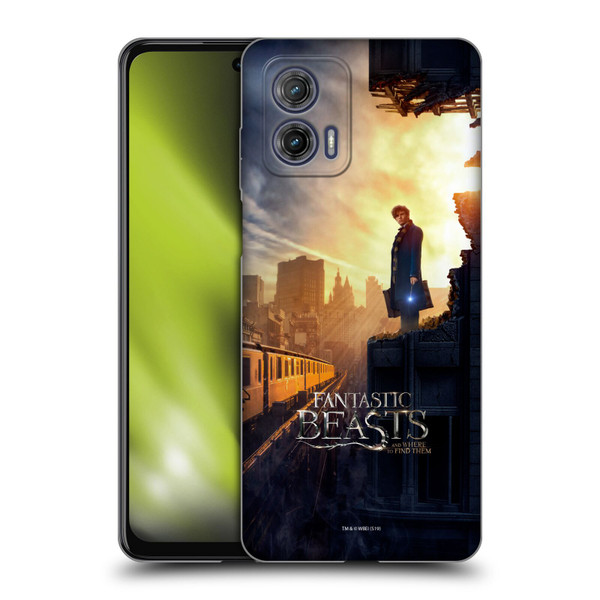 Fantastic Beasts And Where To Find Them Key Art Newt Scamander Poster 1 Soft Gel Case for Motorola Moto G73 5G