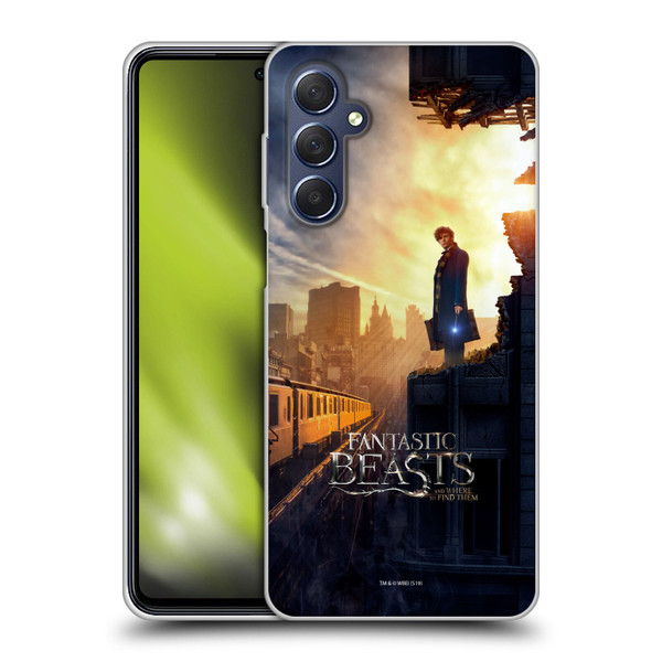 Fantastic Beasts And Where To Find Them Key Art Newt Scamander Poster 1 Soft Gel Case for Samsung Galaxy M54 5G