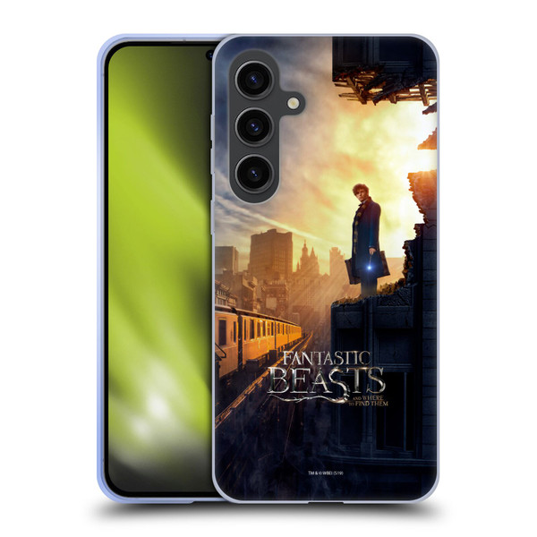 Fantastic Beasts And Where To Find Them Key Art Newt Scamander Poster 1 Soft Gel Case for Samsung Galaxy S24+ 5G