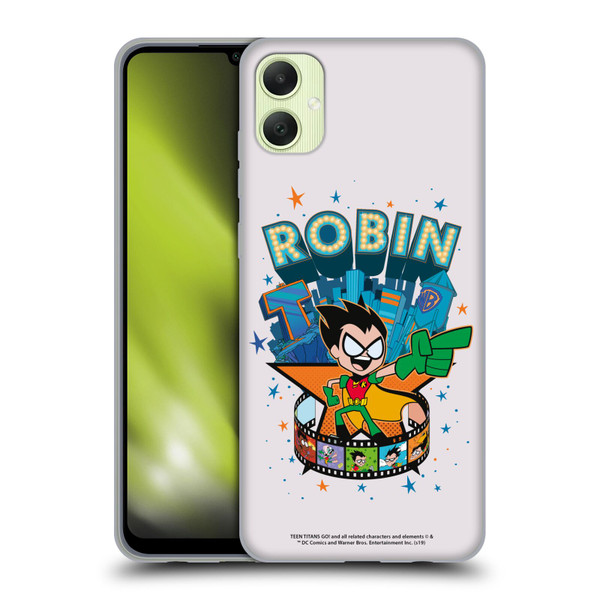 Teen Titans Go! To The Movies Hollywood Graphics Robin Soft Gel Case for Samsung Galaxy A05