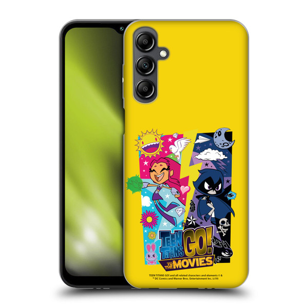 Teen Titans Go! To The Movies Hollywood Graphics Starfire & Raven Soft Gel Case for Samsung Galaxy M14 5G